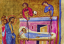 Jesus heals a Paralytic